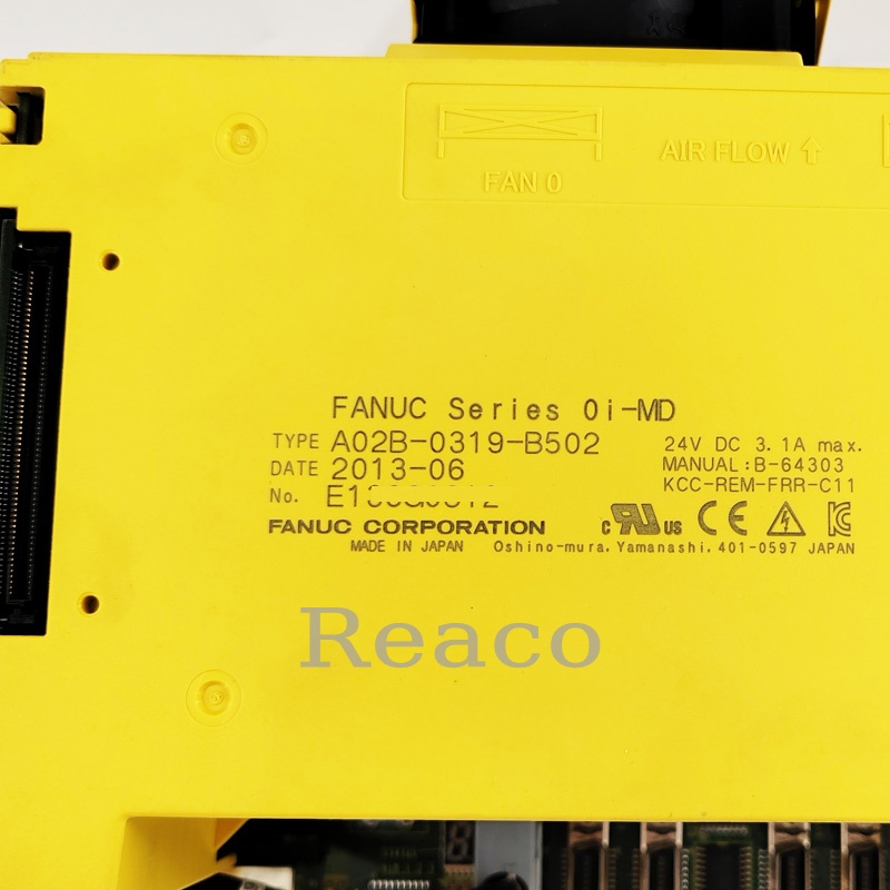 FANUC 0i-MD A02B-0319-B502 Controller system. - REACO